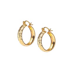 ARRACADAS ORO 10K CELESTE #INTER AMA MEX.