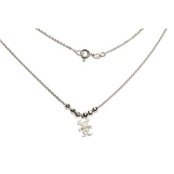 GARGANTILLA PLATA .925 IT S A GIRL SD MEX.