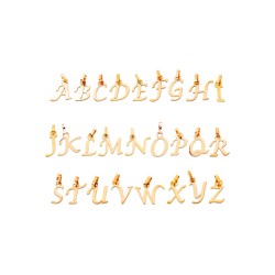 DIJE ORO 10K ** INICIAL MED AMA MEX.