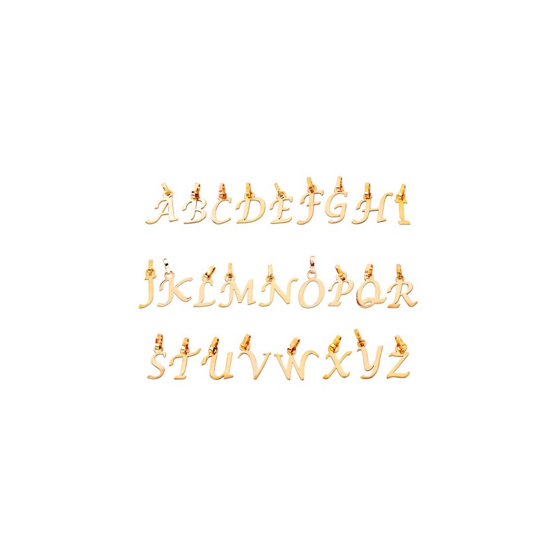 DIJE ORO 10K ** INICIAL MED AMA MEX.