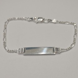ESCLAVA PLATA .925 CARTIER 3X1 M.14 GPO1 MEX.