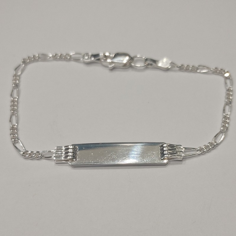 ESCLAVA PLATA .925 CARTIER 3X1 M.14 GPO1 MEX.
