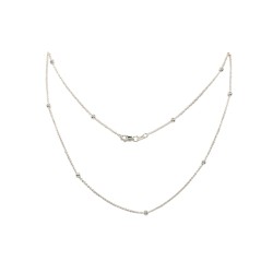 CADENA PLATA .925 VIVIANA BOLA M.50 MEX.
