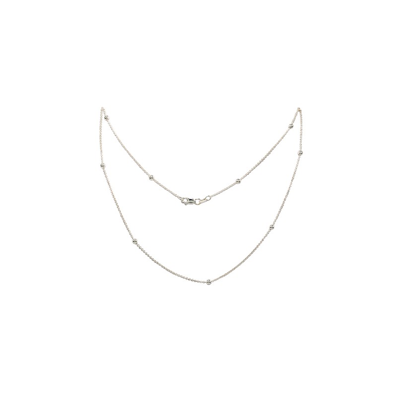 CADENA PLATA .925 VIVIANA BOLA M.50 MEX.