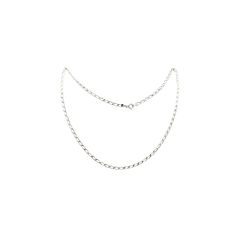 CADENA PLATA .925 CARTIER 0X1 M.45 BAS FG060 MEX.