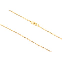 CADENA ORO 10K CARTIER 3X1 M.45 UL MEX.