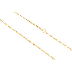 CADENA ORO 10K CARTIER 3X1 BAS M.55 MEX.