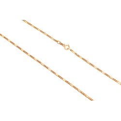 CADENA ORO 10K CARTIER 3X1 BAS-PAVE M.50 MEX.