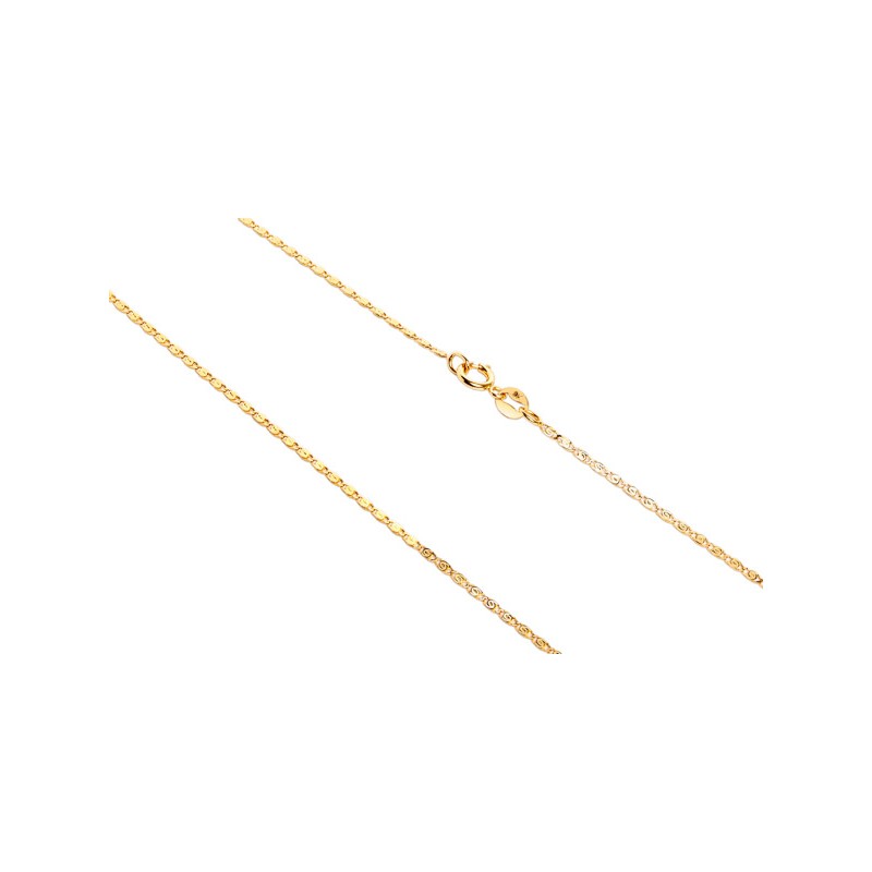 CADENA ORO 10K LUMACHINA 50 BAS M.50 MEX.