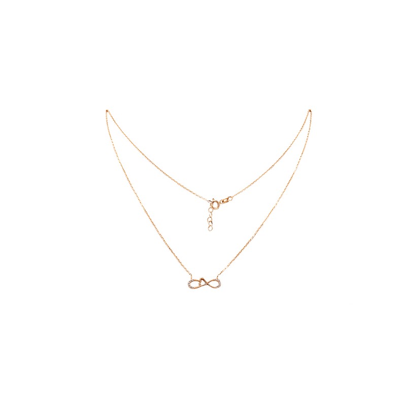 GARGANTILLA ORO 14K INF/CRZN C/P FLZ AMA MEX.