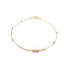PULSERA ORO 14K INFINITO C/P 40-140 COMB MEX.