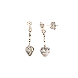 BROQUEL PLATA .925 3MM CRZN LARGO MEX.