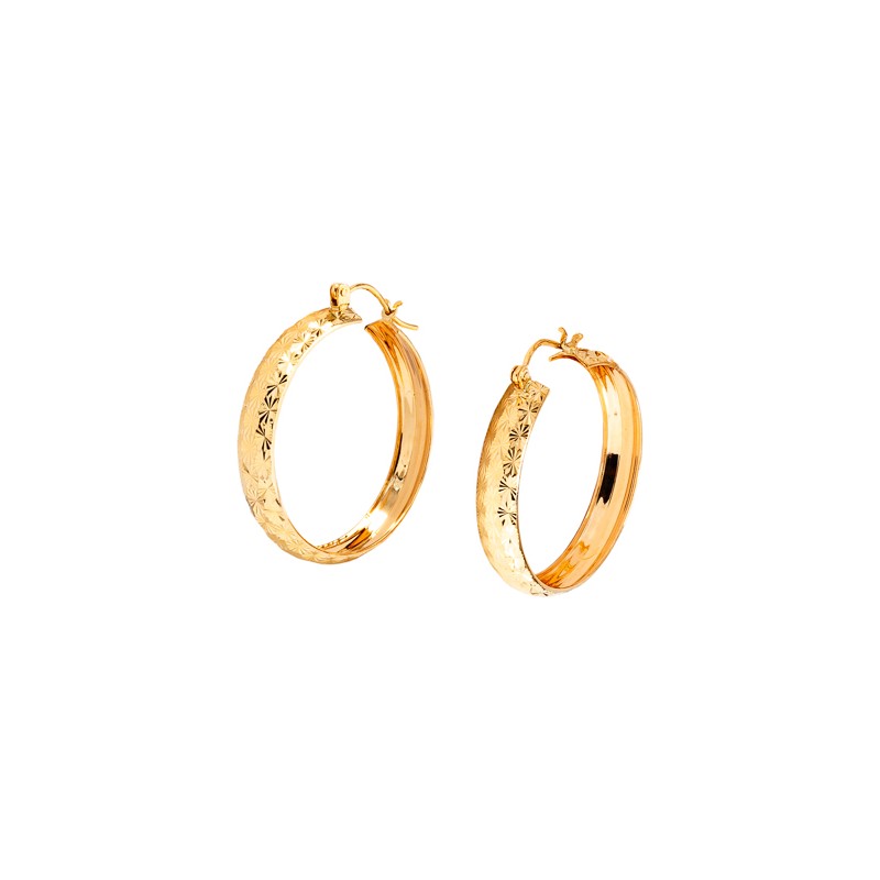 ARRACADAS ORO 10K CELESTE #5 AMA MEX.