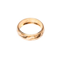 ARGOLLAS ORO 14K MOD. CL002 6MM AMA MEX.