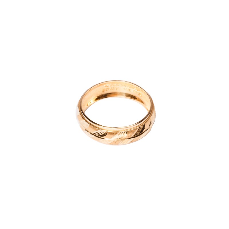 ARGOLLAS ORO 14K MOD. CL002 6MM AMA MEX.