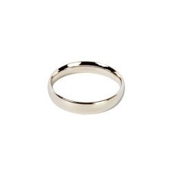 ARGOLLAS ORO 14K MOD. CF002B-44 4MM BCO MEX.