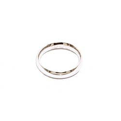 ARGOLLAS ORO 10K MOD. CF002B-41 4MM BCO MEX.