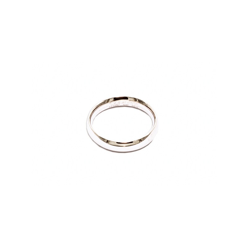 ARGOLLAS ORO 10K MOD. CF002B-41 4MM BCO MEX.