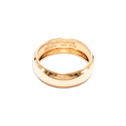 ARGOLLAS ORO 10K MOD. CL101 6MM AMA MEX.