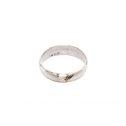 ARGOLLAS ORO 10K MOD. CL112B 6MM BCO MEX.