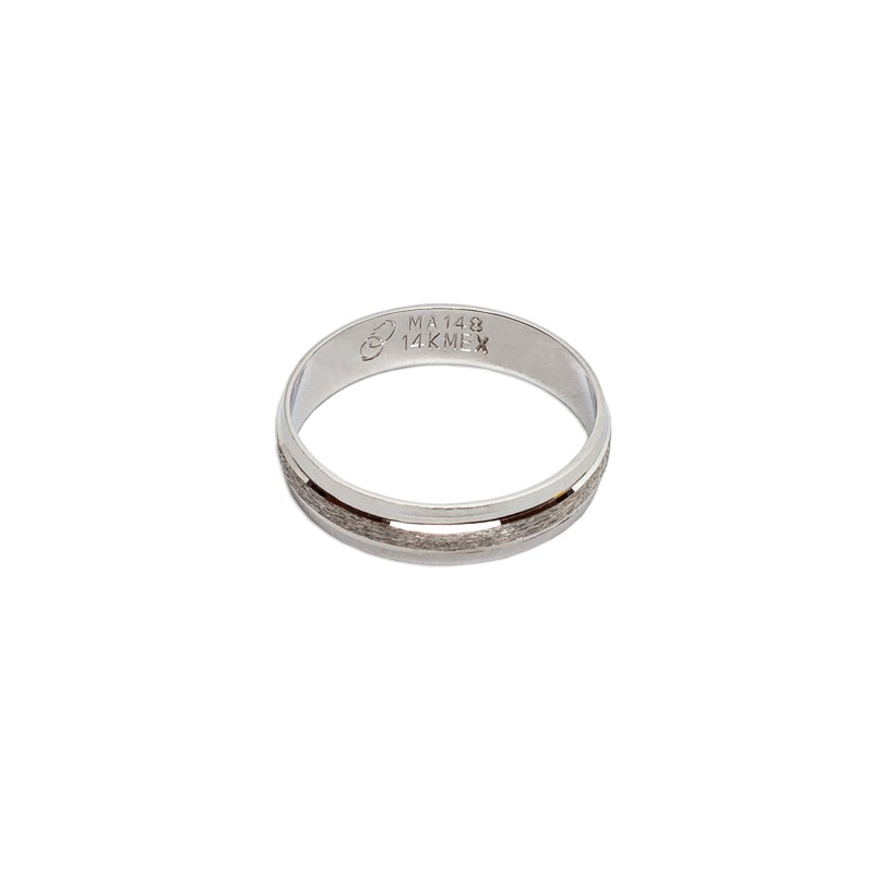 ARGOLLAS ORO 14K MOD. 294-4 4MM BCO MEX.