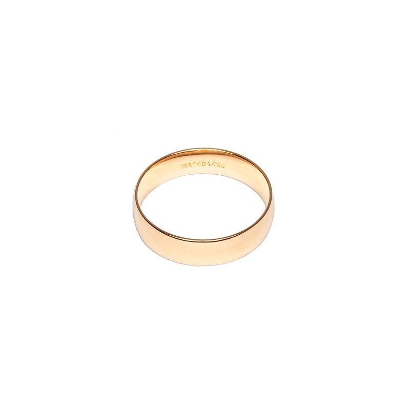 ARGOLLAS ORO 14K MOD. 063-A6 6MM AMA MEX.