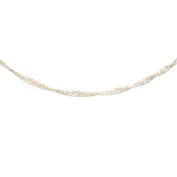 CADENA PLATA .925 SINGAPUR M.40 GPO0  MEX. SG030