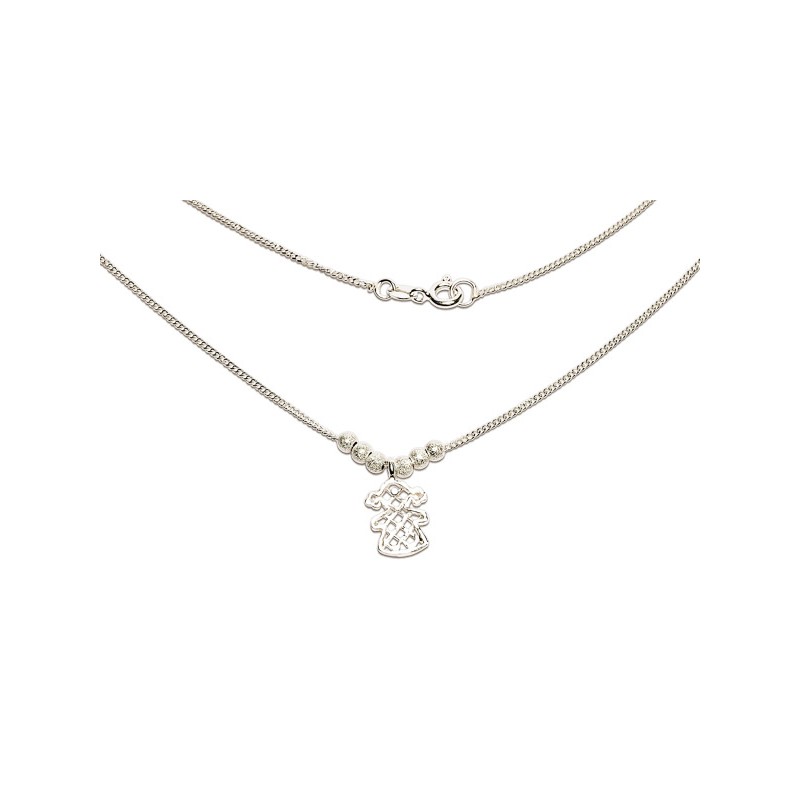 GARGANTILLA PLATA .925 NIÑA SD MEX.