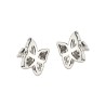 ARETES PLATA .925 MARIPOSA C/P VAC MEX.