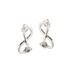 ARETES PLATA .925 INF/CZN VAC MEX.