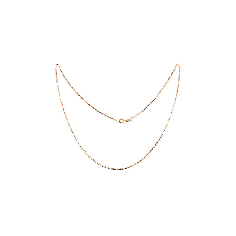 CADENA ORO 10K MINI GUCCI VL3 M.45 FLOR MEX.