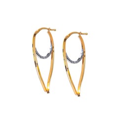 ARRACADAS ORO 10K OVAL 40-140 COMB MEX.