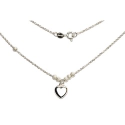 GARGANTILLA PLATA .925 CZN GLOBO MED SD MEX.