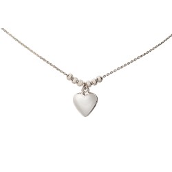 GARGANTILLA PLATA .925 CZN GLOBO GDE SDS MEX.