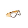 ANILLO ORO 10K INFINITO FLZ COMB MEX.