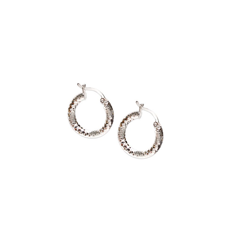 ARRACADAS PLATA .925 DIAM/SATIN #2 AD3 3MM MEX.