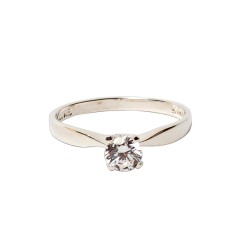 ANILLO PLATA .925 SOLITARIO MOD. AD160 MEX.