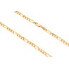 CADENA ORO 10K CARTIER 3X1 M.55 PAVE BAS MEX.