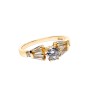 ANILLO ORO 14K SOLITARIO P/L MOD. AV-104 AMA MEX.