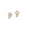 ARETES PLATA .925 ESTRELLA C/P VAC MEX.