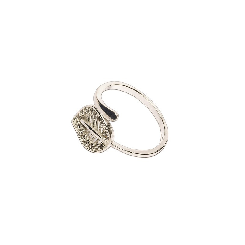 ANILLO PLATA .925 HOJA TUR MEX.