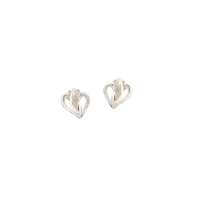 ARETES PLATA .925 CRZN  CALD C/P VAC MEX.