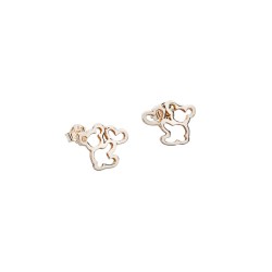 ARETES PLATA .925 OSITO CZN VAC MEX.
