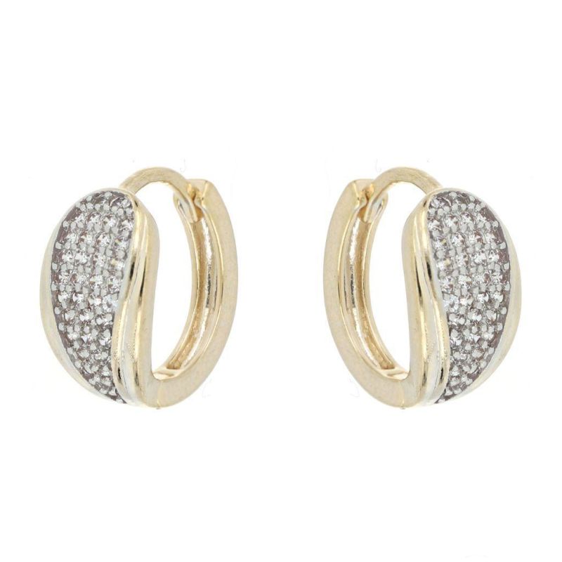 HUGGIES CHAPA DE ORO C/PIEDRAS HUGX MEX