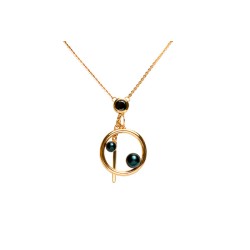 GARG CHAPA DE ORO CIRC 3 P NEGRAS M.70 BL002 MEX.