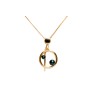 GARG CHAPA DE ORO CIRC 3 P NEGRAS M.70 BL002 MEX.