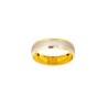ARGOLLAS ORO 14K MOD. 03296H 6MM COMB MEX.