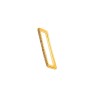 ARETES CHAPA DE ORO RECTANCULO C/P AP02 MEX.