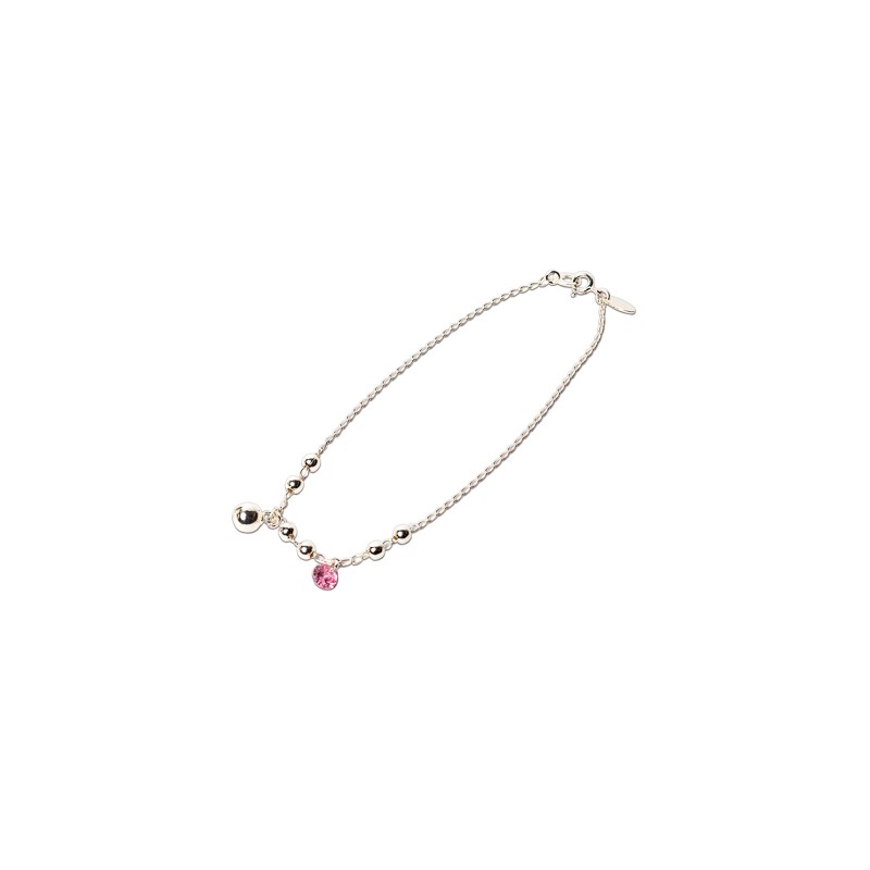 TOBILLERA PLATA .925 BOLAS C/P CANDY MEX.