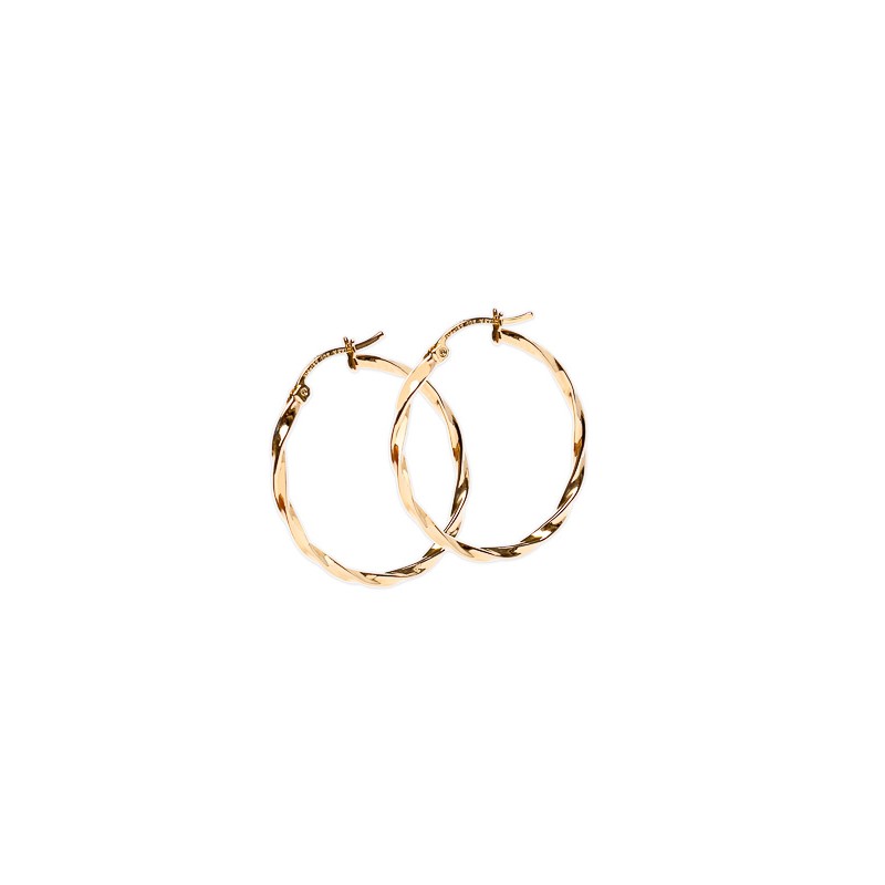 ARRACADAS ORO 10K TORSAL #4 OAL AMA MEX.